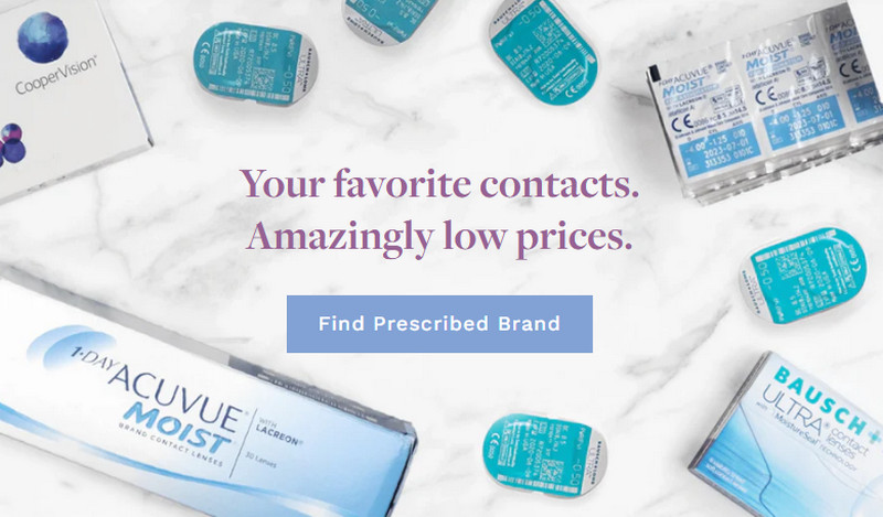 Contacts Cart coupons